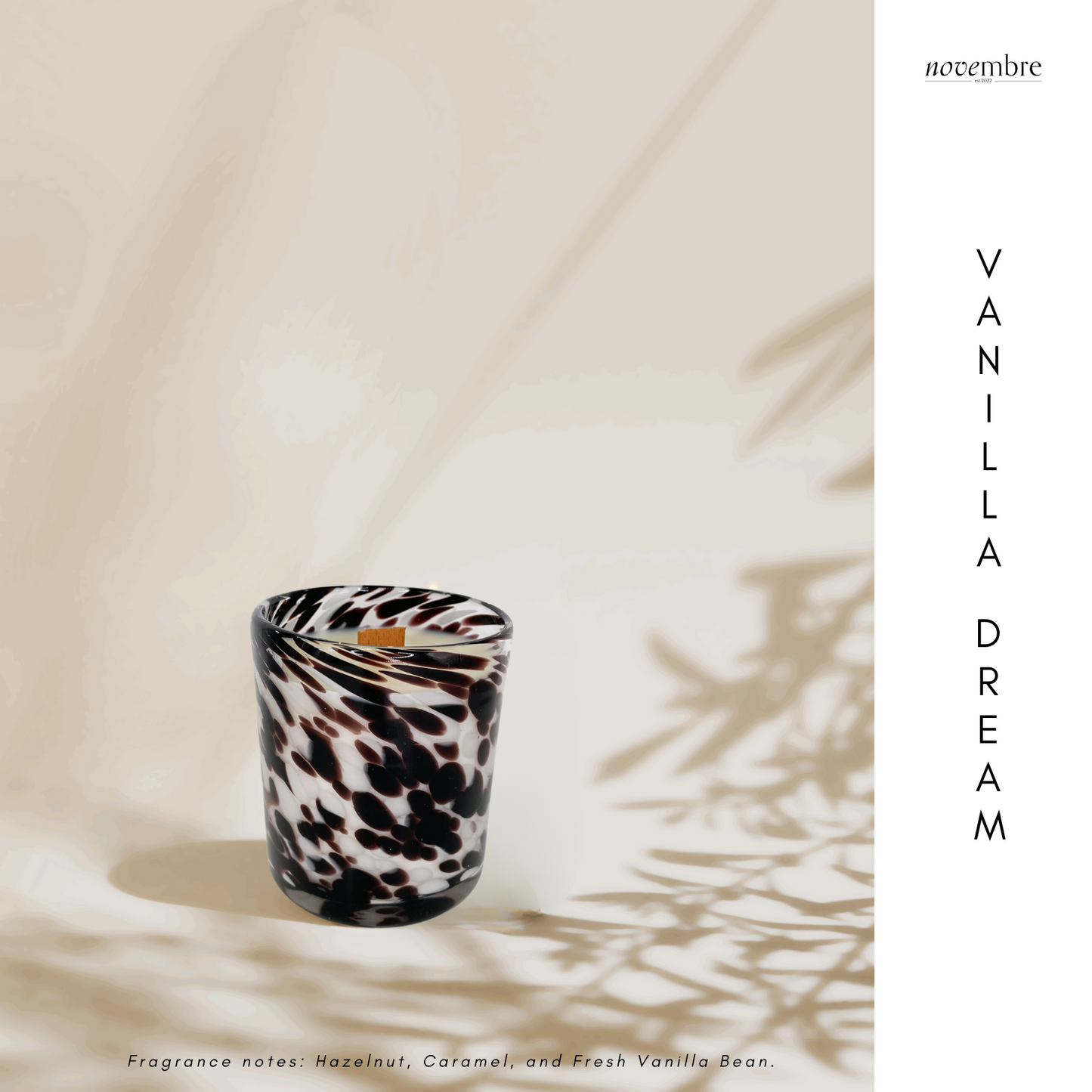 Vanilla Dream Scented Candle by novembre