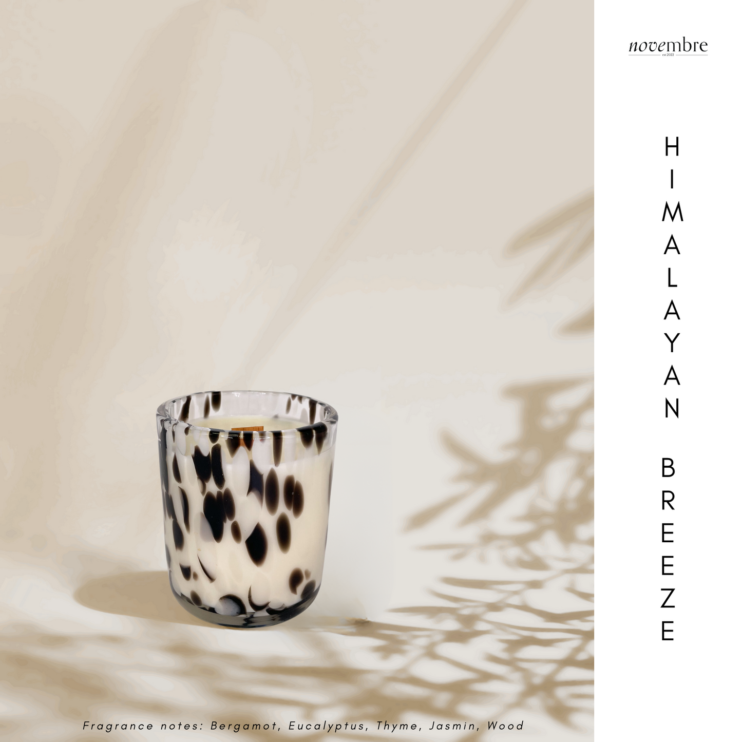 Himalayan Breeze Scented Candle by novembre