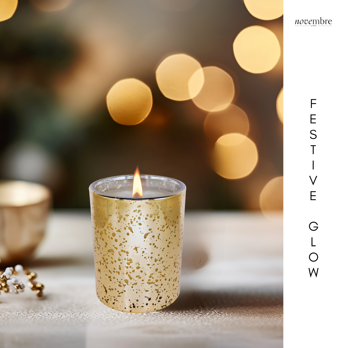 Festive Glow Scented Candle by novembre